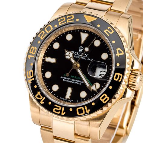 Rolex gmt master 2 gold